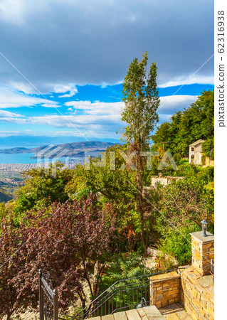 Volos city view from Pelion mount, Greece 62316938