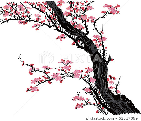 Ukiyo-e Sakura 16 - Stock Illustration [62317069] - PIXTA