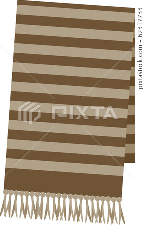 Muffler with border pattern 62317733