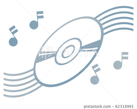 Disks and notes - Stock Illustration [62318991] - PIXTA