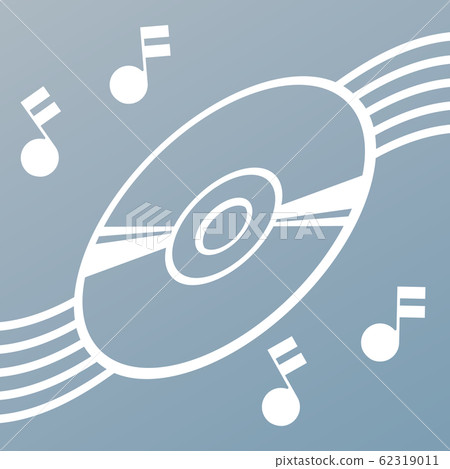 Disks and notes - Stock Illustration [62319011] - PIXTA
