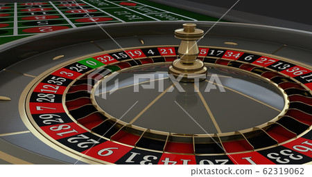 Casino roulette wheel. 62319062