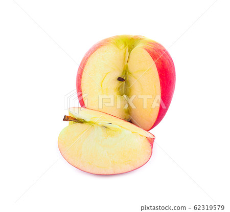 apple solated on white backgrond 62319579