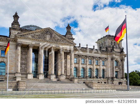 German parliament, Reichstag building in Berlin, Germany 62319858