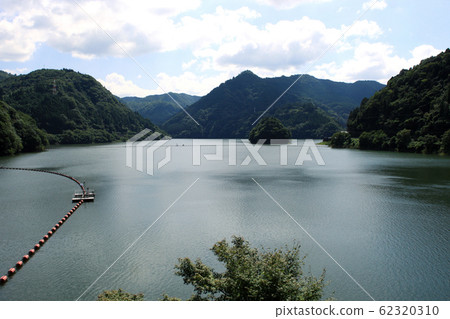 Oita Scene of Matsubara Dam and Bairin Lake 62320310