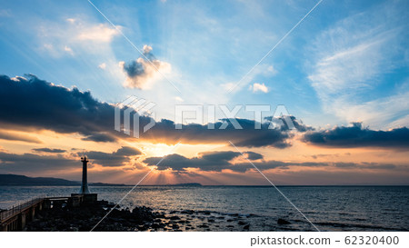 Sezenzaki Lighthouse (Evening view) 62320400