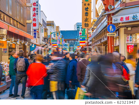 Kawasaki cityscape in Japan: view of Kawasaki Daishi Nakamise 62321947