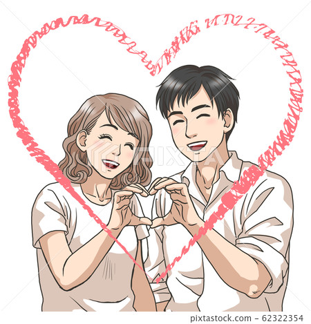 Love Love Couple (Asian) Love Love Couple (Asian) 62322354