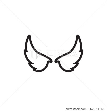 Wing icon design template vector isolated - Stock Illustration ...