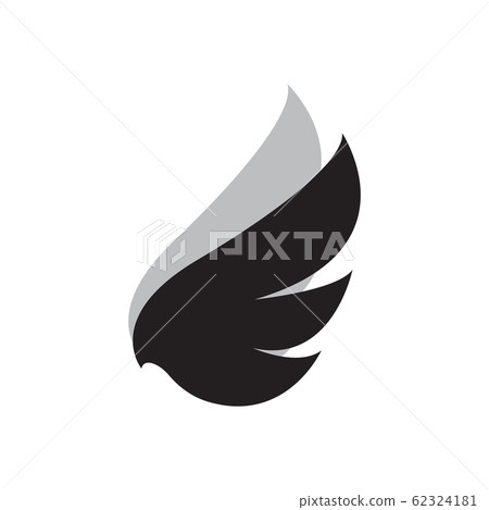 Wing icon design template vector isolated - Stock Illustration ...
