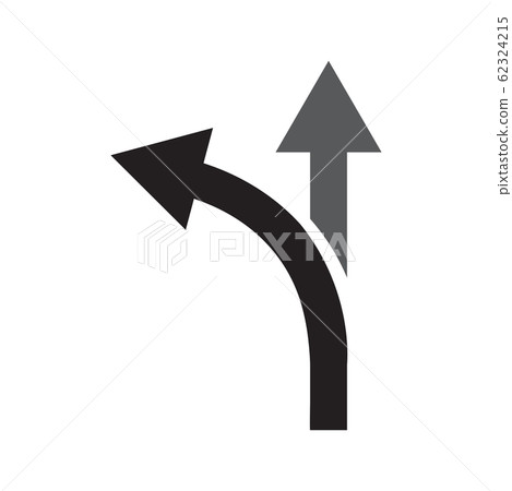 Way direction icon design template vector isolated - Stock Illustration ...