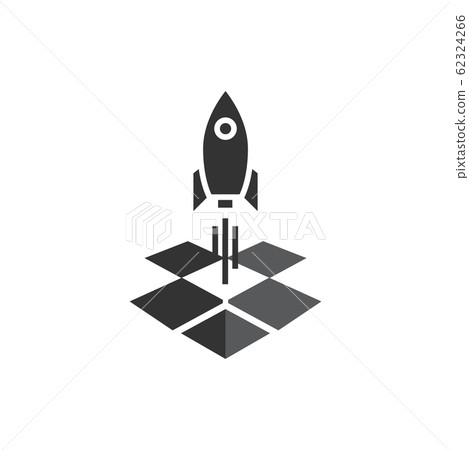 Rocket box icon design template vector isolated-插圖素材 [62324266] - PIXTA圖庫