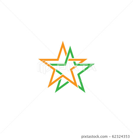 Abstract star icon design template vector isolated - Stock Illustration ...