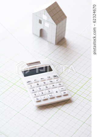 Calculator and craft house 62324670