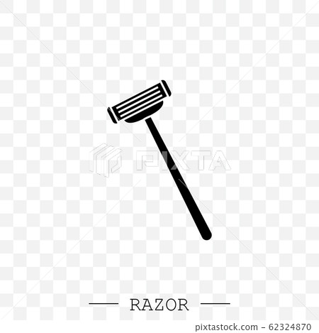 razor vector icon. Shaving men razor icon. Simple illustration of man razor vector icon for web design isolated black razor vector icon. Shaving men razor icon. Simple illustration of man razor vector icon for web design isolated black 62324870