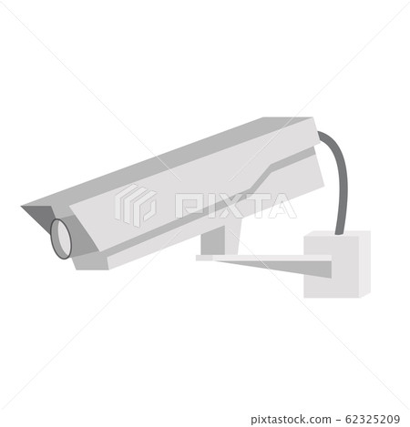 cctv Security camera icon Flat design style - Stock Illustration ...