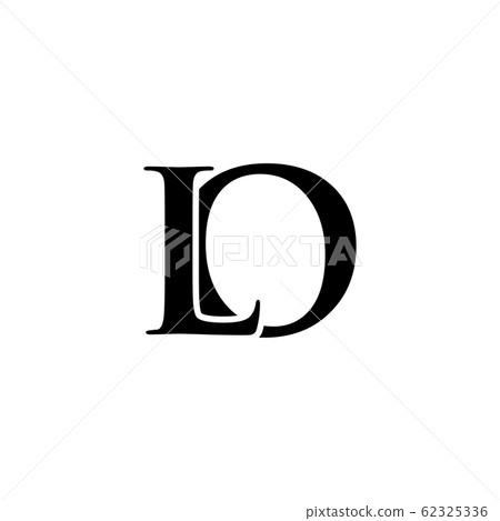 Initial lo alphabet logo design template vector 62325336