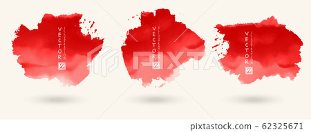 Vector set of splash stains texture banners. Vector set of splash stains texture banners. 62325671