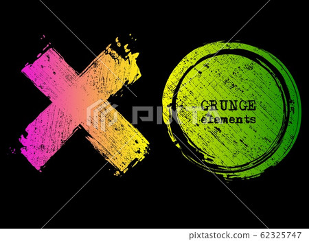 Set of grunge vector frames. Grunge background. Set of grunge vector frames. Grunge background. 62325747