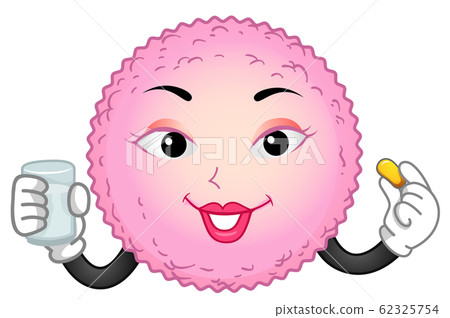 Mascot Egg Cell Supplement Illustration Mascot Egg Cell Supplement Illustration 62325754