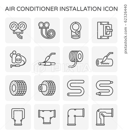 air conditioner icon air conditioner icon 62326440