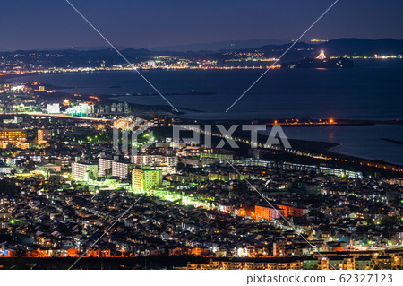 《神奈川縣》莊南平夜景，湘南海岸景 62327123
