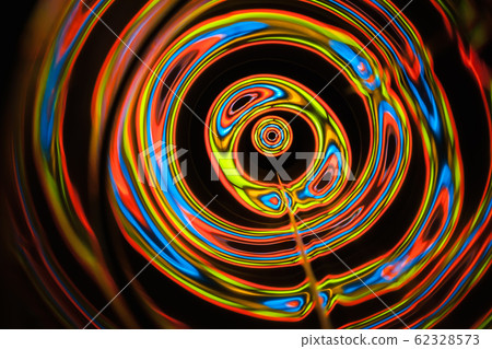 Sound waves in the dark in full color 62328573