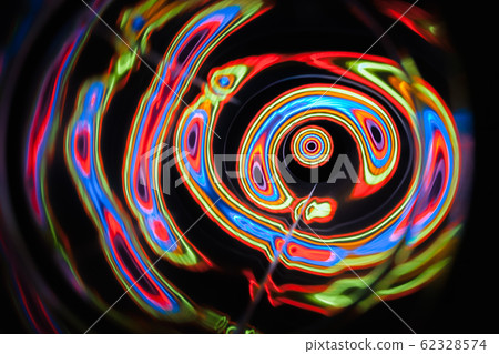 Sound waves in the dark in full color 62328574