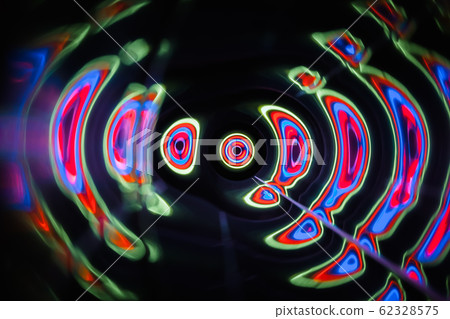 Sound waves in the dark in full color 62328575