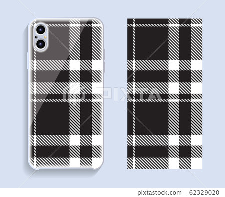 Smartphone cover design vector mockup. Template-插圖素材 [62329020] - PIXTA圖庫