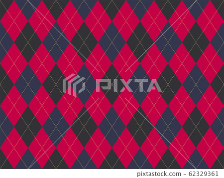 Argyle pattern seamless. Fabric texture Argyle pattern seamless. Fabric texture 62329361