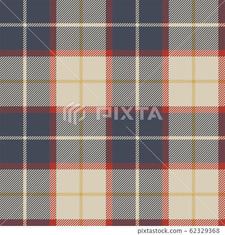 Red blue tartan fabric texture seamless pattern. Red blue tartan fabric texture seamless pattern. 62329368
