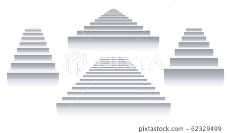 Interior white stairs 62329499