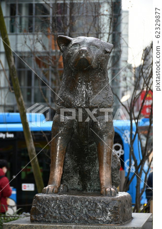 東京澀谷的狗八公雕像 62329877