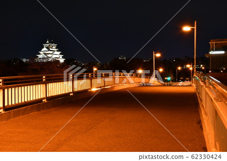 Osaka Castle Tower from Osaka Bridge 62330424