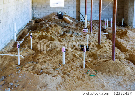 Assembling system of sanitary pvc in the ground Assembling system of sanitary pvc in the ground 62332437
