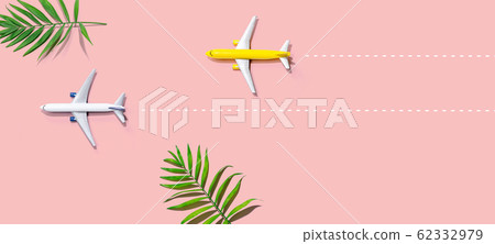 Flights booking and reservation theme 62332979