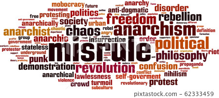Misrule word cloud 62333459