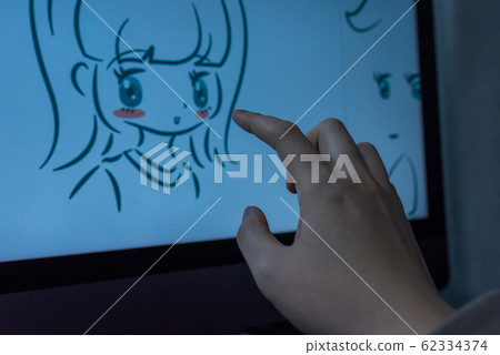 girl, picture, illustration 62334374