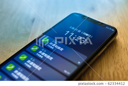 來電 接受 智能手機 62334412