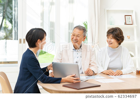Senior couple business woman living business image Senior couple business woman living business image 62334697
