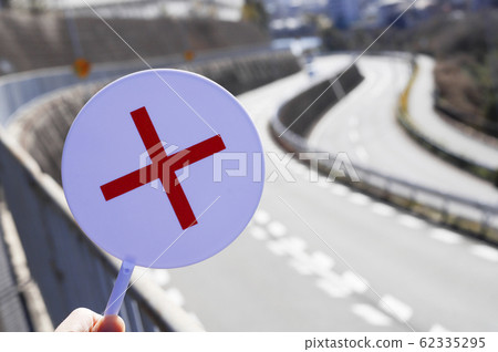 Crossroads and curve traffic road 62335295