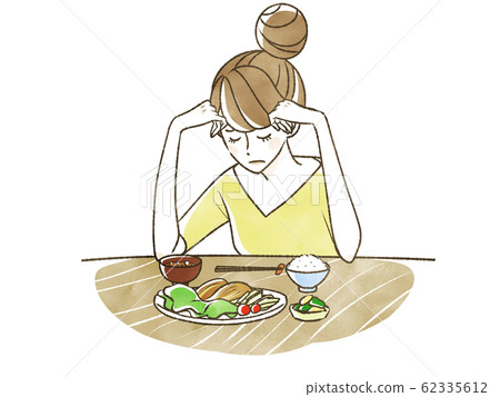 Worried Woman-Anorexia Worried Woman-Anorexia 62335612