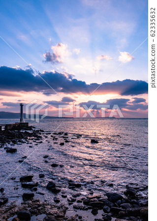 Sezenzaki Lighthouse (Evening view) 62335632