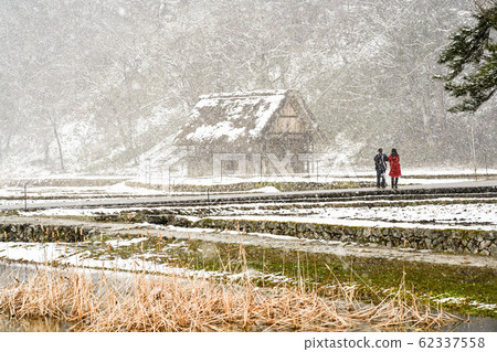 Snow scenery of Shirakawago Snow scenery of Shirakawago 62337558