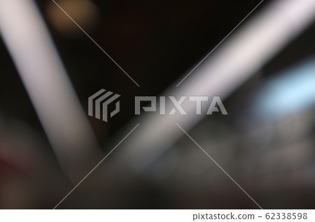 Neon light smoke. Dark blur bokeh abstract 62338598