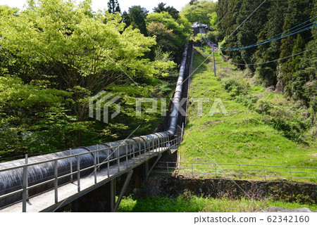 Stopped at Samegawa Power Station. # 3 62342160