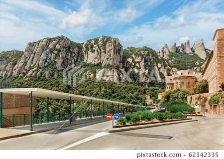 beautiful mountains of Montserrat 62342335