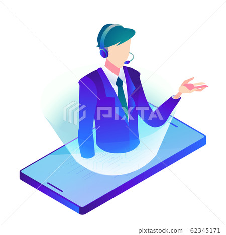 Online Customer Support Men 62345171