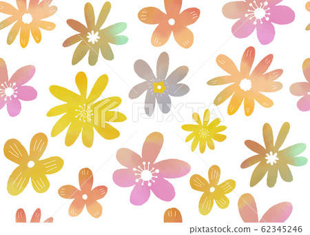 Floral seamless pattern background material 62345246